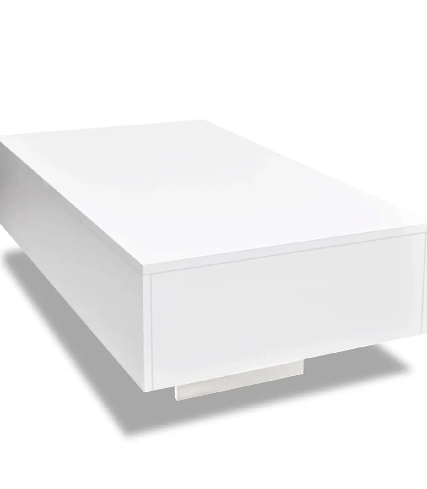 Salontafel hoogglans wit