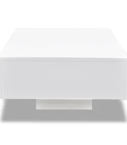 Salontafel hoogglans wit