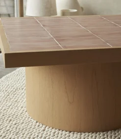 Salontafel in mindihout 85