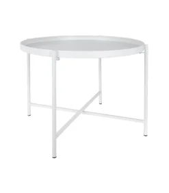 Salontafel Meseta - Wit - 50x50x38.5cm