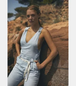 Salopette recht van jeans RIGA