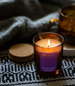 Sandelhout & Bergamot Geurkaars 200g