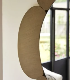 Sara - Spiegel in licht mindihout 110 x 110 cm