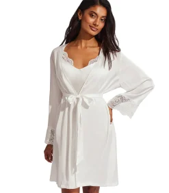 Satijnen negligé Matilda bruiloft