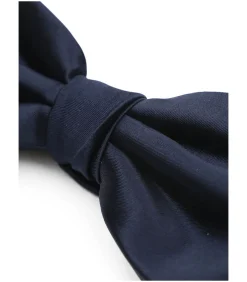 Satin Strik Blauw