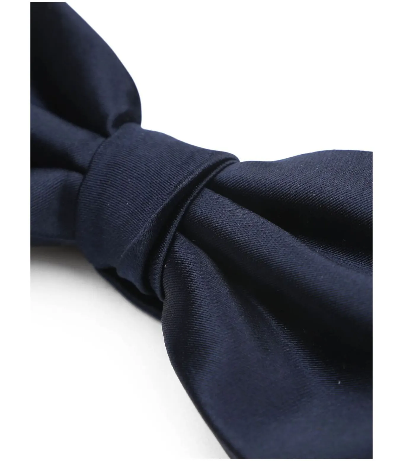 Satin Strik Blauw