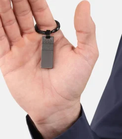 Schlüsselring voor mannen, roestvrij staal