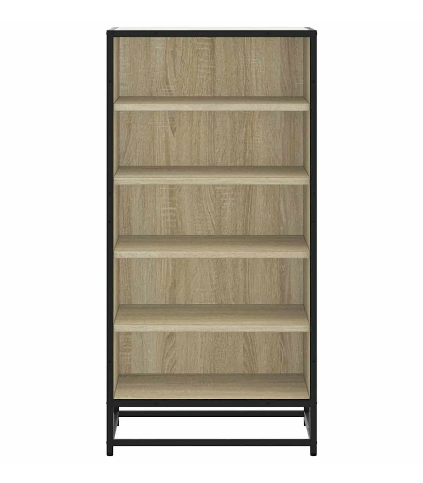 Schoenenrek 48x38x97,5 cm bewerkt hout sonoma eikenkleurig