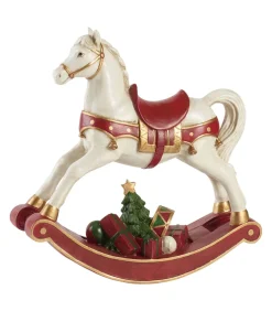 Schommelpaard XL Winter Collage Accessoires