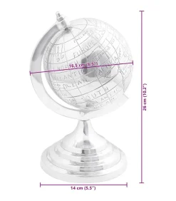Sculptuur Zilver Aluminium
