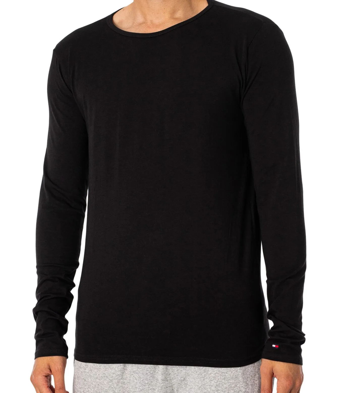 Set Van 3 Lounge Premium Essentials T-Shirts Met Lange Mouwen