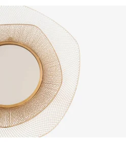 Set van 3 spiegels in organische vorm, 31 cm