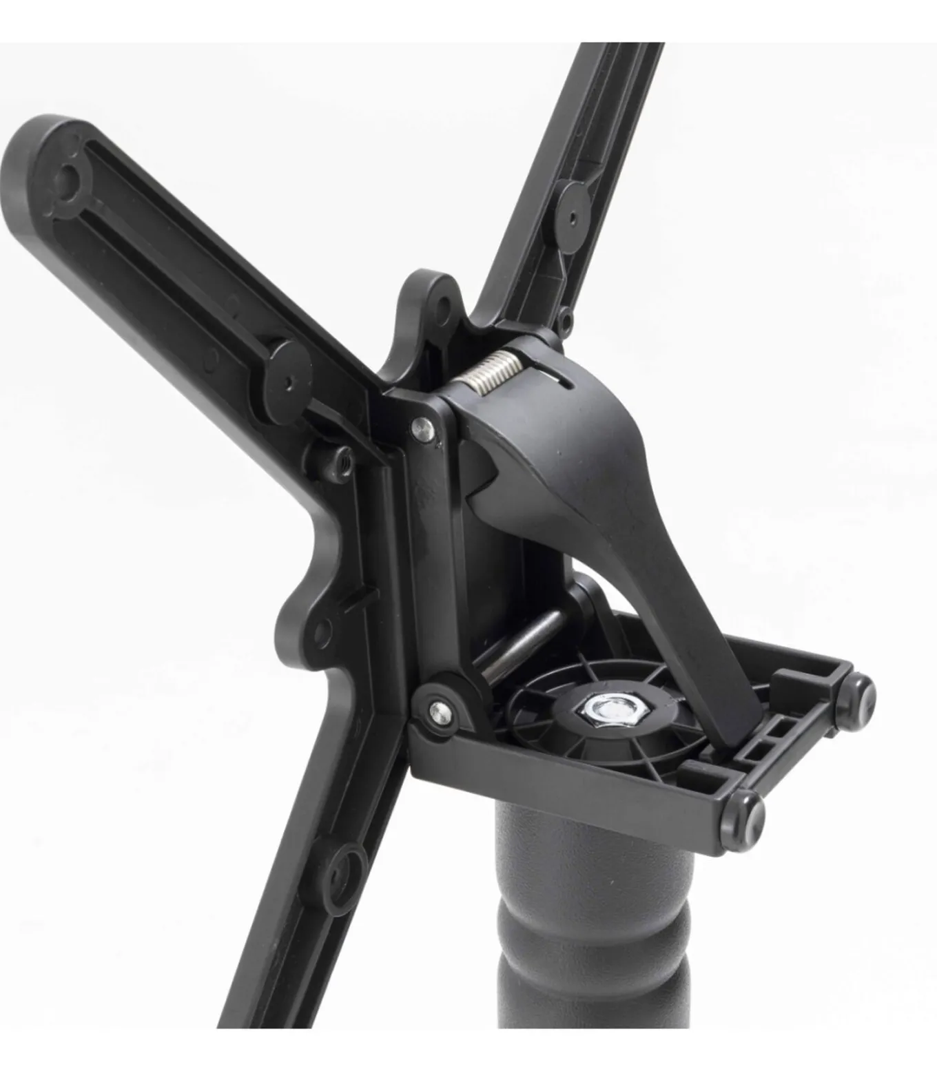 Set van zwart marmeren verstelbare terrastafel en 2 groene stoelen