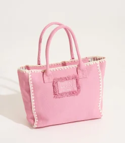 SETA CARLINA roze strandtas