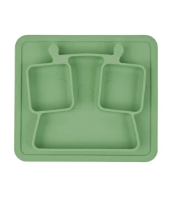 Siliconen antislip verdeeld bord