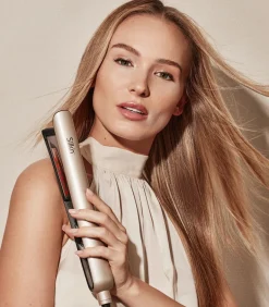 SilkyStraight - Haarverzorging - Stijltang Rose goud