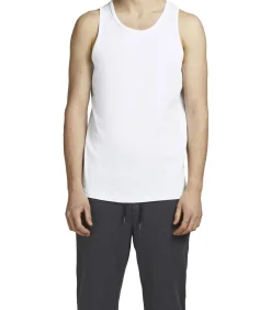 singlet 2 pack jacbasic tanktop white