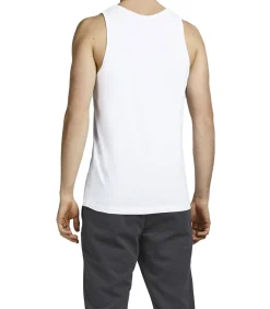 singlet 2 pack jacbasic tanktop white