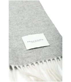 Sjaal Lamswol Grijs Blauw