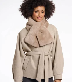 Sjaal van imitatiebont Oat OS