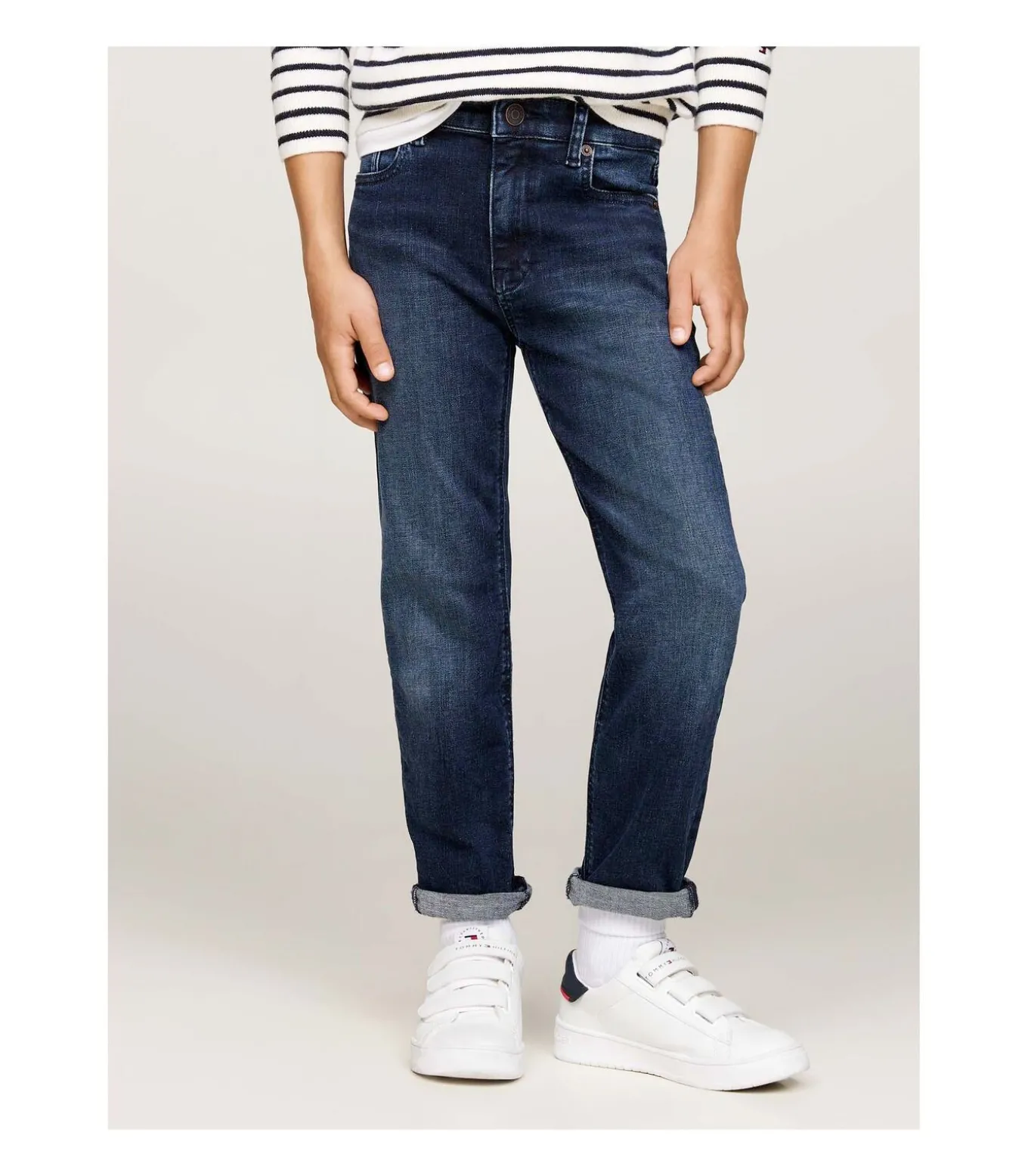 Skater Black Blue Wash