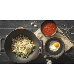 Skillet - Koekenpan - Gietijzer - ø 20 cm - zonder anti-aanbaklaag