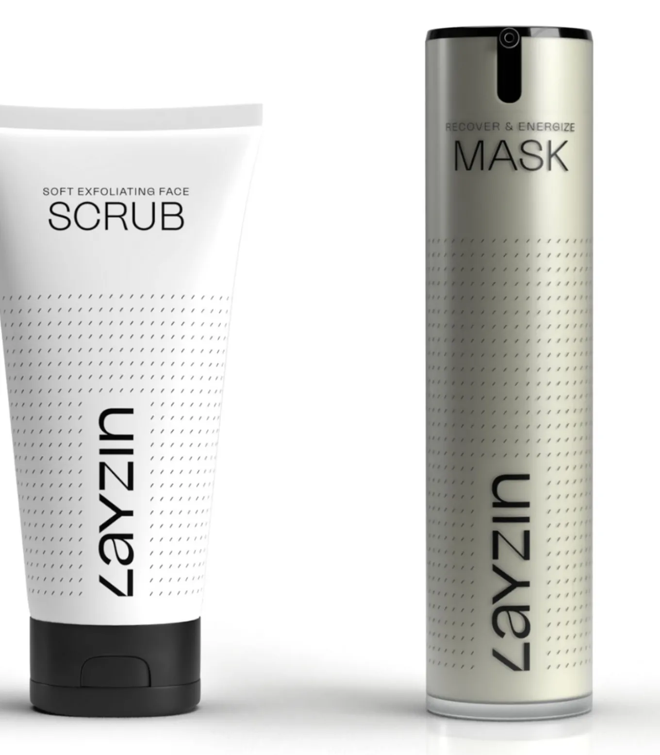 Skin Energize DUO - Soft Exfoliating Gezicht SCRUB + Recover en Energize Mask