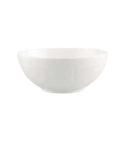 Slaschaal rond White Pearl
