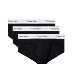 slip 3 pack icon cotton stretch hip briefs black