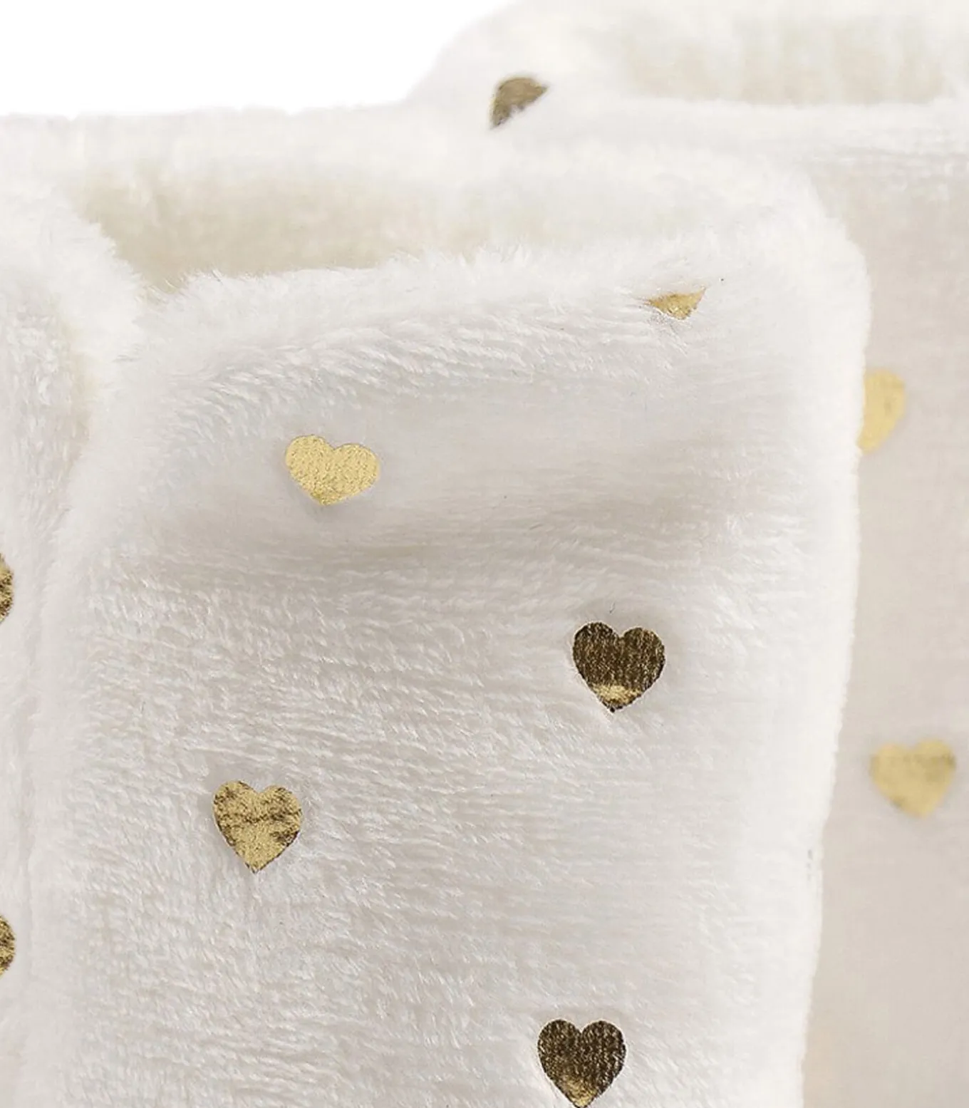 Slippers laarzen Gold ivoor