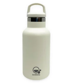 Smikkels - RVS Thermos drinkfles 350ml - Zacht wit