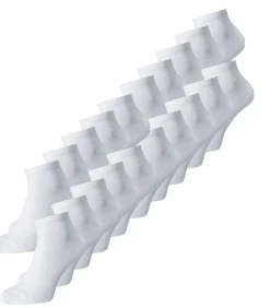 Sneakersokken Heren JACDONGO - 20 paar - Wit