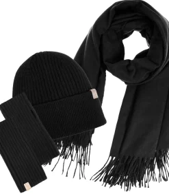 Soft Touch Knit Cap Zwart