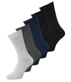 Sokken JACBASIC BAMBOO SOCK 5P Set van 5