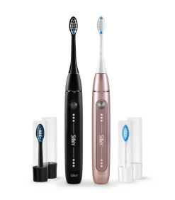 SonicYou Set - Mondverzorging - Elektrische Tandenborstel Roze & Zwart