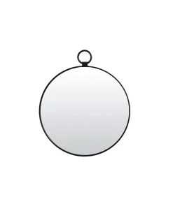 Spiegel Disa - Zwart - Ø40cm