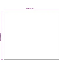 Spiegel frameloos 80x60 cm glas