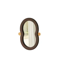 Spiegel in mindihout 60x40 cm Agate