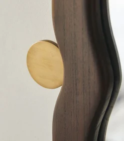 Spiegel in mindihout 60x40 cm Agate