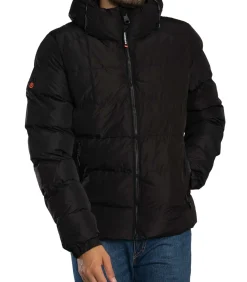 Sport Puffer Jack Met Capuchon