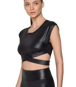 Sport T-shirt met slipe mouwen FLEXFIT