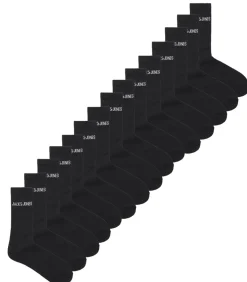 Sportsokken Heren JACREGEN - 15 paar - Zwart