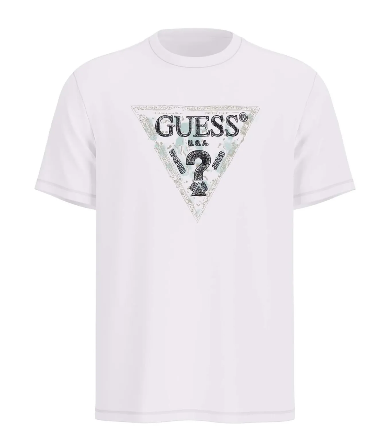 Ss Cn Guess Triangle Tee