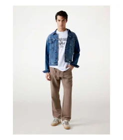 Ss Cn Guess Triangle Tee