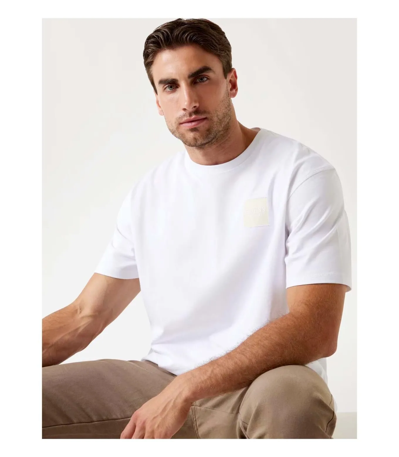 Ss Cn Patch At Chest Tee