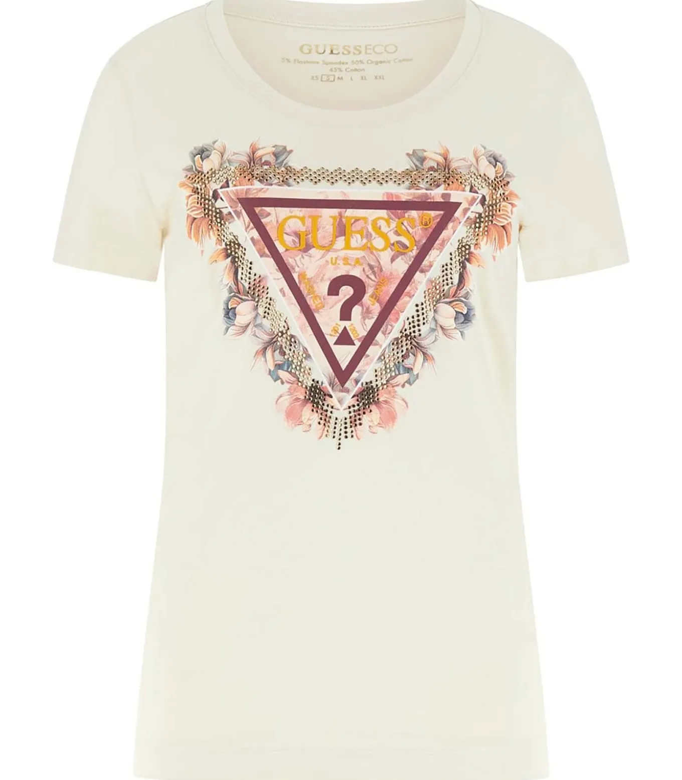 Ss Triangle Flowers Tee