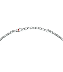 Stalen halsketting, BASIC emaille