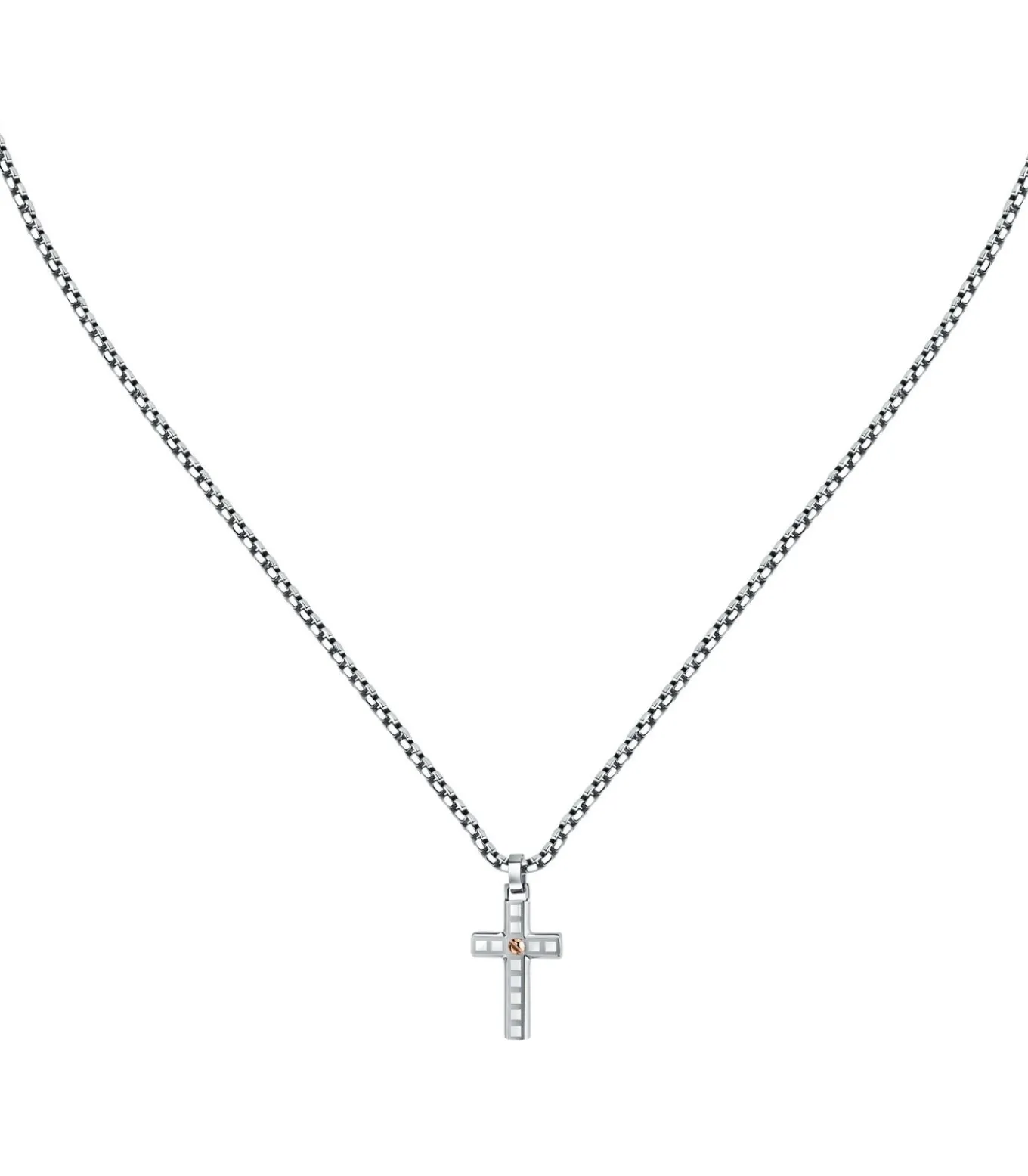 Stalen halsketting, SPIRIT email