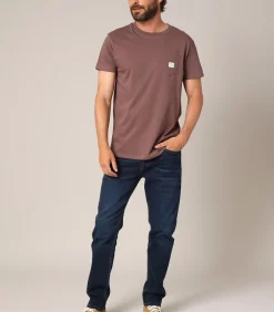 STAN - Heren slim fit katoenen jeans met gewassen effect