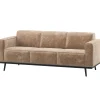 Statement 3-Zits Bank 230 cm - Chenille - Velvet Taupe